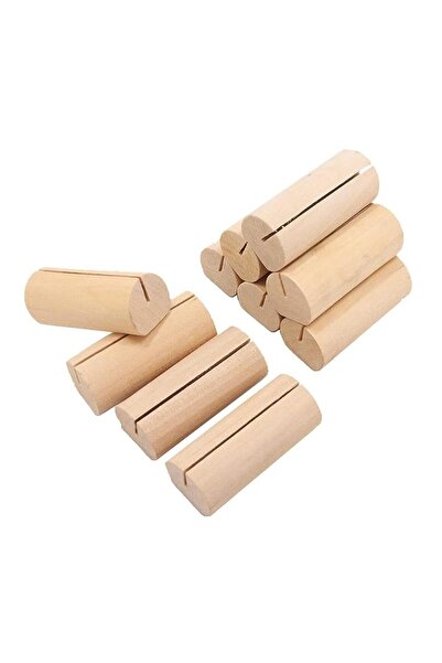 Generic Wooden Business Card Holder – Large Cylindrical Straight Groove, 0.15...