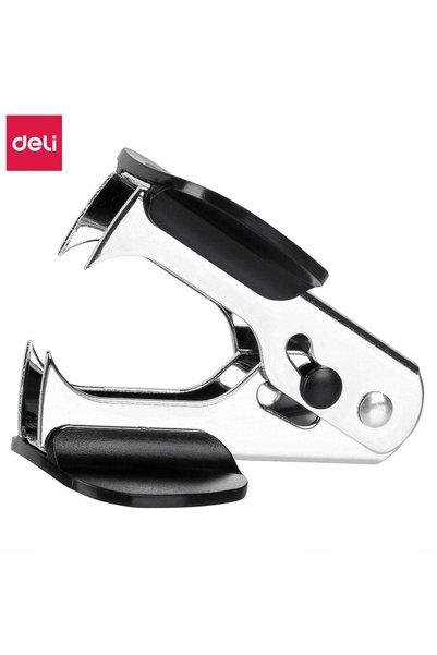 Generic Deli E0231 Staple Remover, 25 Sheets Capacity Ergonomic Handle White/...