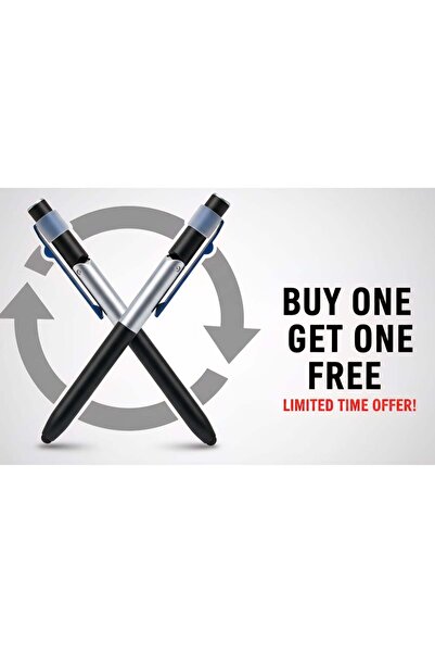 Generic Multifunction pen - mobile stand -flash light - write on paper - writ...
