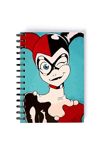 Generic Spiral A5 Notebook Retro Comic Dr Harleen Quinzel Squad Harley Quinn