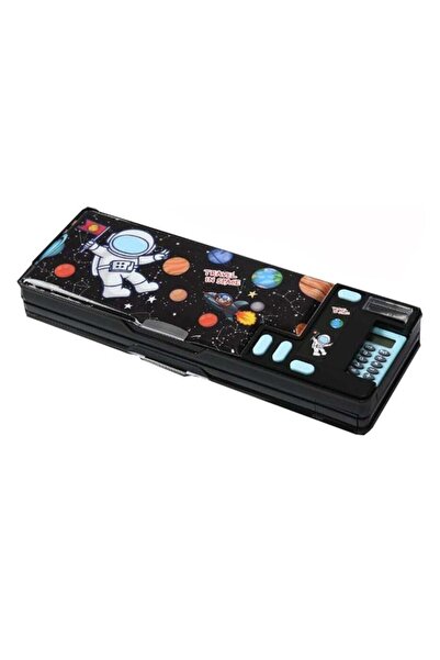 Generic Pop Up Multifunction Pencil Case for Kids, with Calculator Sharpener ...