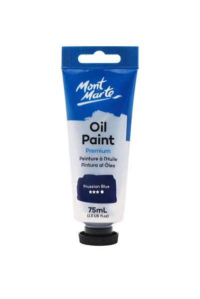 Generic Premium Oil Paint 75ml Content Prussian Blue