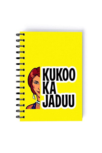 Generic Spiral A5 Notebook Sacred Games Quote Netflix Funny Kukoo Ka jaduu TV...