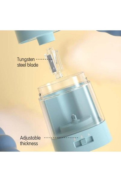 Generic Deli VA3 Electric Pencil Sharpener Blue Battery Operated Auto Sharpen...
