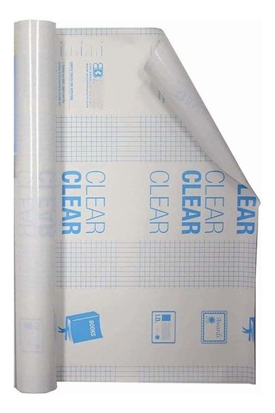Generic Self Adhesive Cover Clear Pack Of Rolls 45Cm X 10 Yards Kids Book Cov...