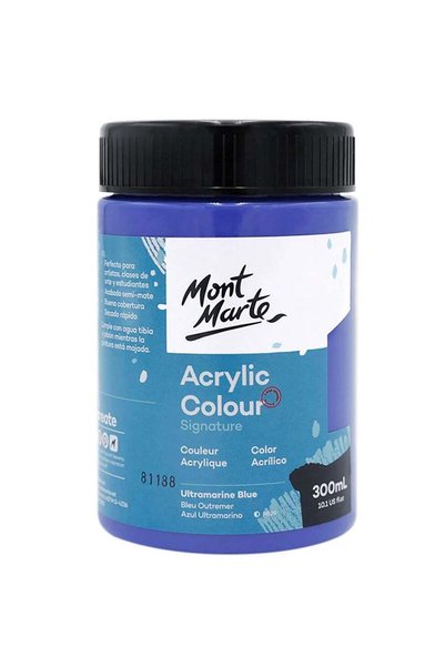 Generic Signature Acrylic Colour 300ml Content Ultramarine Blue
