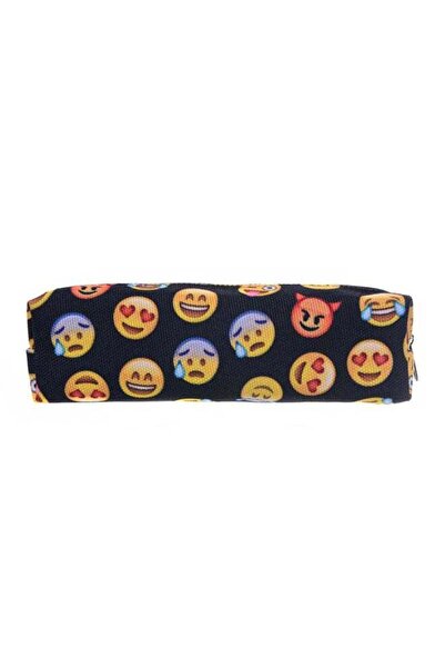 Generic Emoji Pencil Case White/Black/Yellow
