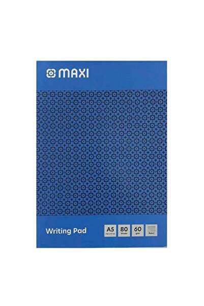 Generic Maxi Writing Pad A5 80 Sheets Reporters Shorthand Notebook White