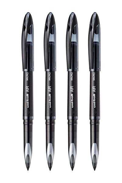 Generic uni-ball Air Micro Pen, Set of 4 - Black (UBA 188 M)