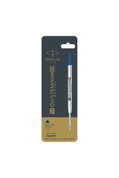 Generic Parker M Systemark Ball Pen Refills | Fine - blue Ink