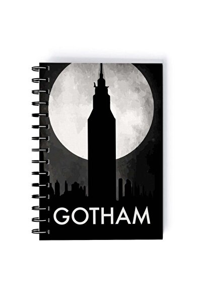 Generic Spiral A5 Notebook Batman Retro Comic Gotham City Retro Comic