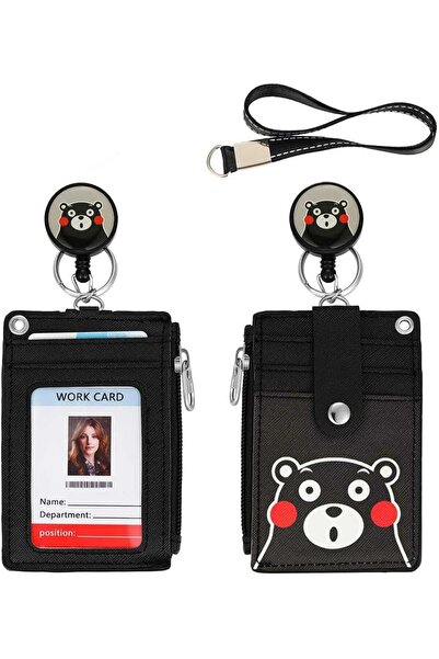 Generic Adorable Badge Accessories Set - Badge Holder, Retractable Lanyard Re...