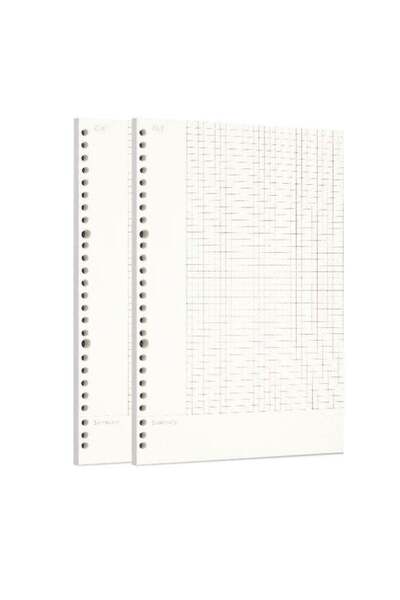 Generic Zelten 2 Pack B5 120 Sheets/240 Pages Connell Loose Leaf Punched Pape...
