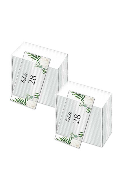 Generic SYOSI Clear Acrylic Place Cards Acrylic Name Cards Acrylic Table Numb...