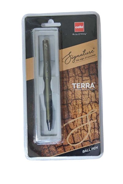 Generic Cello Signature Terra Ball Pen|Blue Ink|1 Ball Pen|Trendy Executive B...