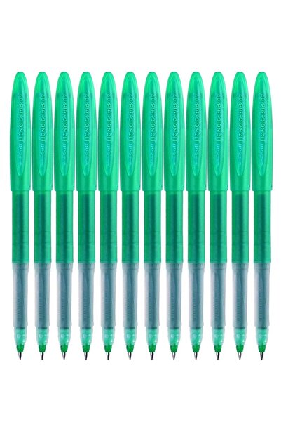 Generic 12-Piece Signo Gelstick Gel Ink Pen 0.7mm Tip Green Ink