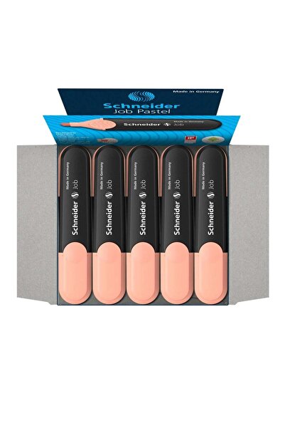 Generic 10-Piece Job Textmarker Highlighter Pastel Peach