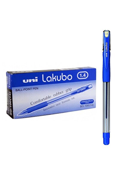 Generic 12-Piece Lakubo Ballpoint Pen 1.4mm Tip Blue Ink