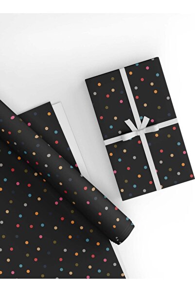 Generic Just for You Black Gift Wrapping Paper Pack – 4 Premium Sheets (50 x ...