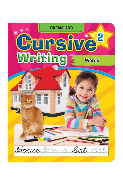 Generic Cursive writing book (words) part 2- Pack Of 02