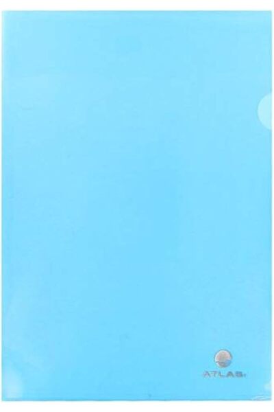 Generic Atlas Blue Polypropylene L Shape Folder