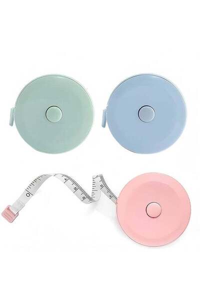 Generic 3 Pcs Soft Sewing Tape Measure for Body Measuring, Mini Measurement T...