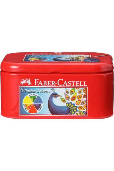 Generic Faber-Castell Faber Castell Poster Colors - 6 Shades