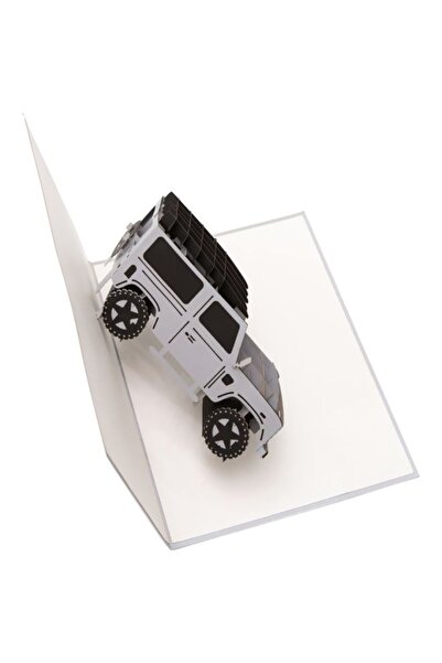 Generic Offroad Truck 3D Pop-Up Greeting Card