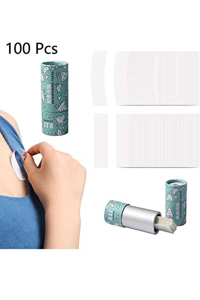Generic 100 Pcs Double Sided Tapes for Clothes,Self-Adhesive Fashion Tape Clo...