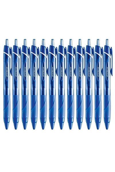 Generic 12-Piece Jetstream Rollerball Pen 1.0mm Tip Blue Ink
