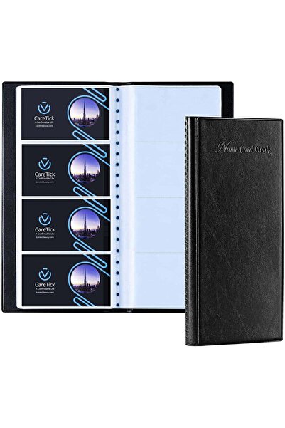 Generic Business Card Holder Book, 400 Business Name Card Organizer Professio...