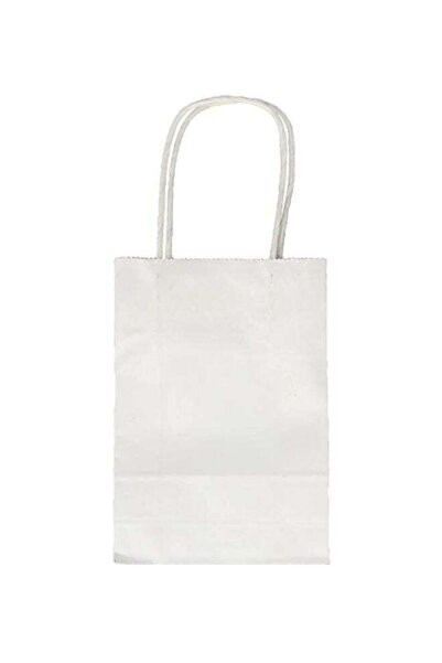 Generic 10-Piece Value Pack Paper Bags 9.9x4.5x2.3 inch White