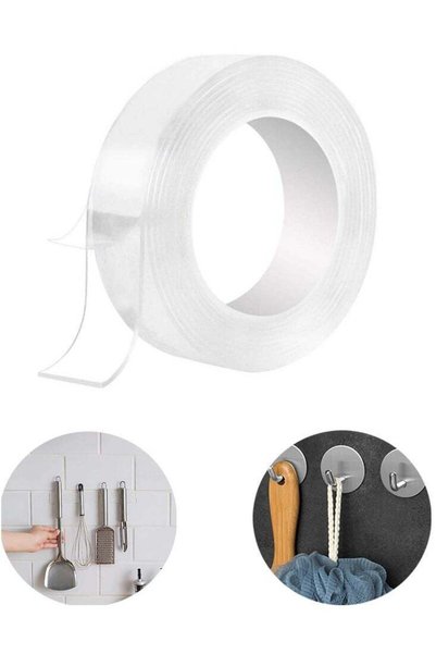 Generic 3M Strong Adhesive Double Sided Tape Heavy Duty for Kitchen and Home ...