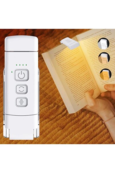Generic Book Light Reading Light USB Rechargeable Book Light Reading Light Cl...