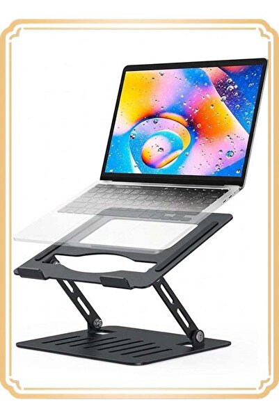 Generic Laptop Tablet Stand, Universal Adjustable Carbon Steel Laptop Compute...