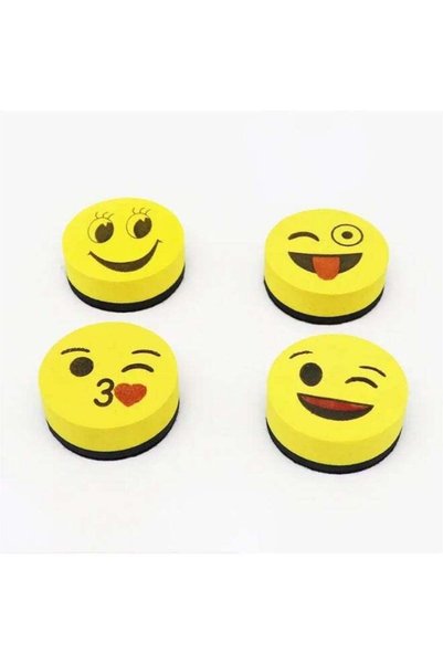 Generic 4 Pcs Magnetic White Board Eraser, Best Partner of Non-Permanent Dry ...