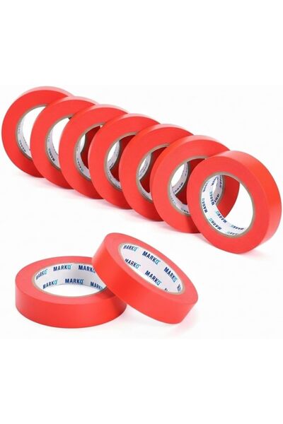 Generic Masking Tape 1 Inch x 20 Yards - Red Painter’s Tape for Painting, Cra...