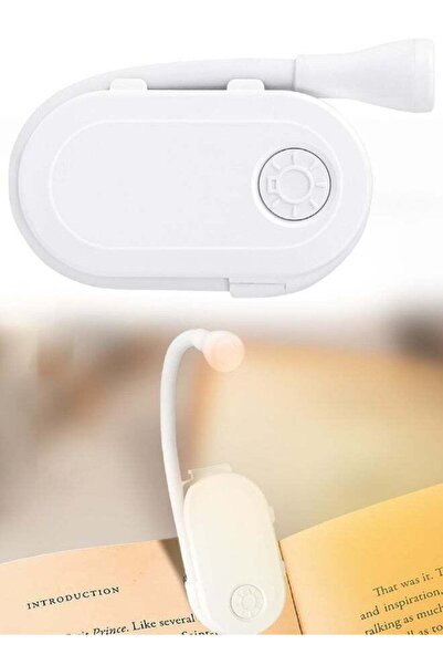 Generic Reading Light, LED Book Lights, Rechargeable Reading Lamp With 3 Eye-...