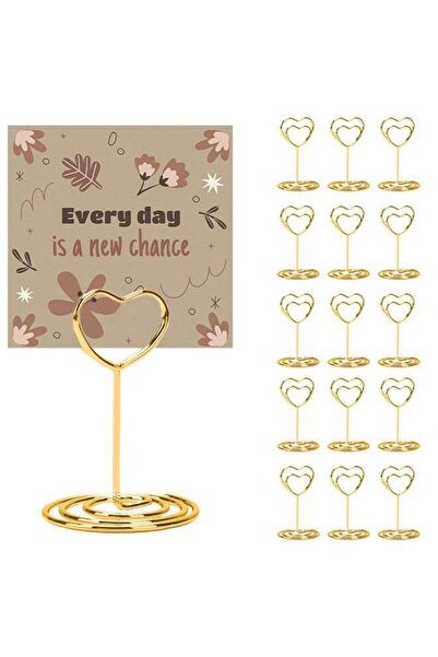 Generic 15 Pcs Table Number Holders Table Number Stands, Place Card Holder Ph...