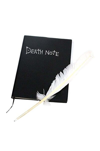 Generic 2-Piece Printed Notebook With Pen Black/White