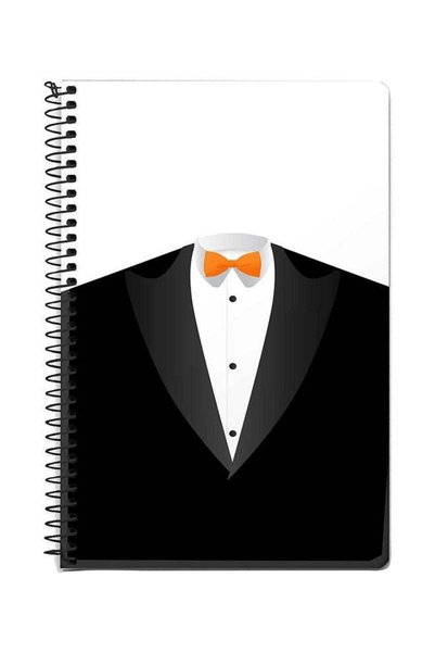Generic The Tux A5 Spiral Notebook Multicolour