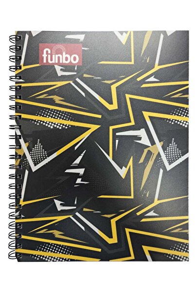 Generic FUNBO - A4 Size, 80 Sheet Single subject notebook with PP cover (Insp...