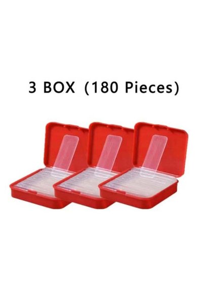 Generic 180 PCS Reusable Double Sided Tape Transparent Nano Glue Seamless Sel...