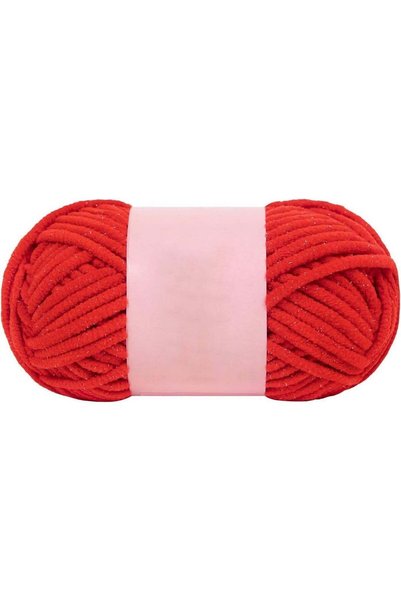 Generic Chenille Yarn, 1 Pack Sparkle Yarn 4.5mm Thickness, Polyester, Soft, ...