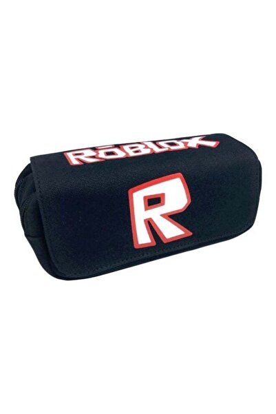 Generic Roblox Themed Multi funtion Zipper Pencil Case Black/White/Red