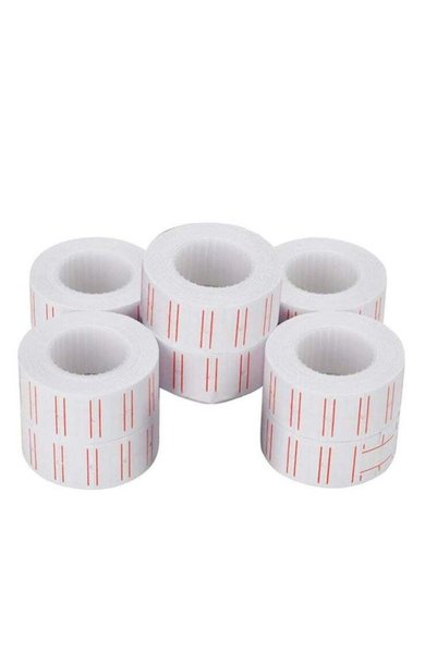 Generic 10 Rolls 10000pcs White Price Labels Pricing Tags for Mx-5500