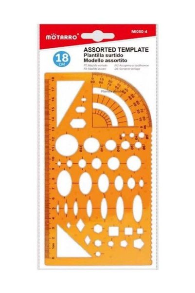 Generic Motarro MI050-4 Lettering Template