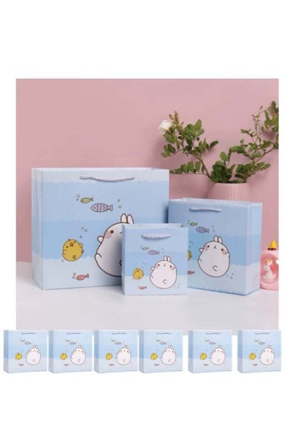Generic 10 Pieces Luxury Gift Bags Birthday Gift Wrapping Bags Souvenir Packa...
