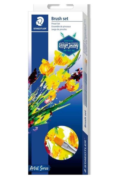 Generic Staedtler Synthetic Paint Brush Set - Pack of 3