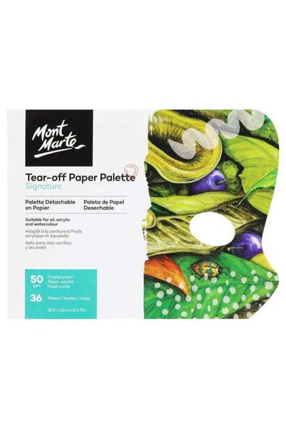 Generic Mont Marte Tear-off Paer Palette 36 sheets